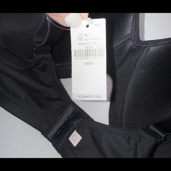 Old Navy Full Coverage Lightly Padded Adjustable Wireless Multiway Bra NWT 40DD - Picture 13 of 15